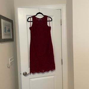 WHBM Lace Shift Dress
